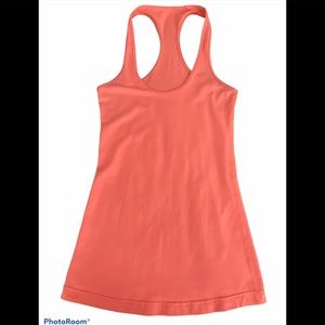 Lululemon Cool Racerback in Grapefruit - size 4
